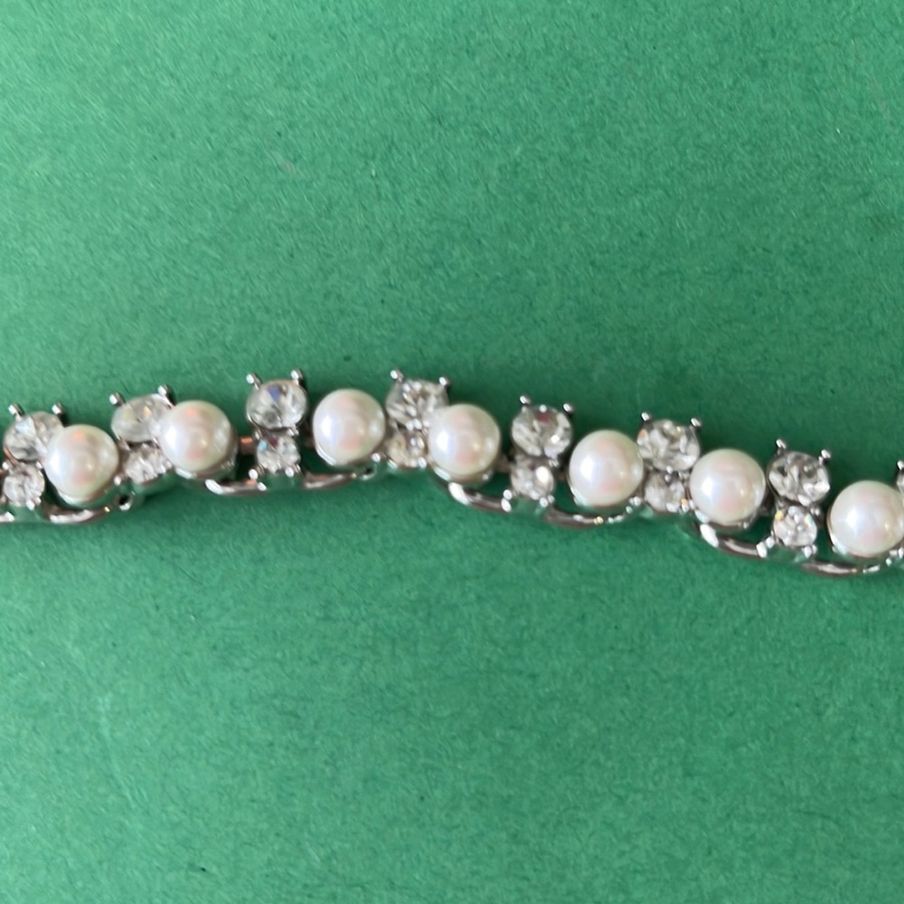 Beautiful choker; pearls & cubic zironcia from il Fiorino Gold Center beautiful
